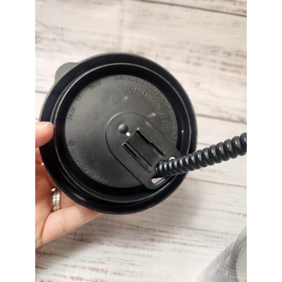 Pittsburg Penguins Hockey Tervis Tumbler 24oz NHL With Straw and Lid Clear Logo - Picture 6 of 9